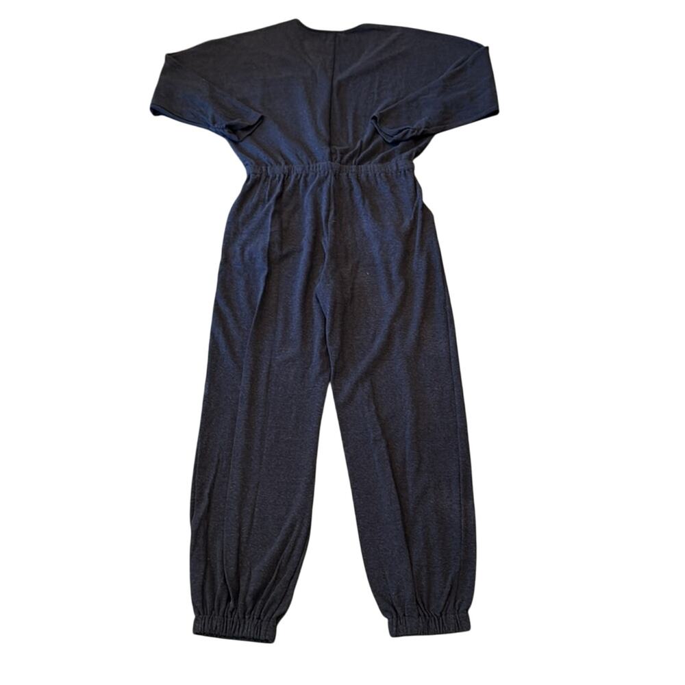 Gilli Charcoal Grey Black Long Sleeve Jumpsuit Size L - Picture 3 of 10